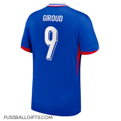 Frankreich Olivier Giroud #9 Fußballbekleidung Heimtrikot EM 2024 Kurzarm